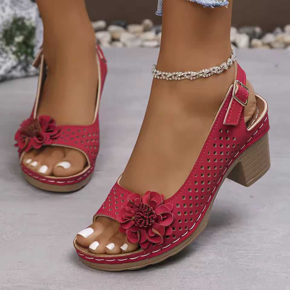 Podiflex Grace – Classic Retro Slip-on Comfortable High Heels
